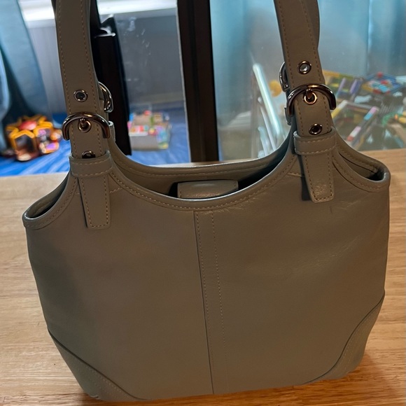 Coach Purse - Light turquoise/blue - Picture 1 of 8